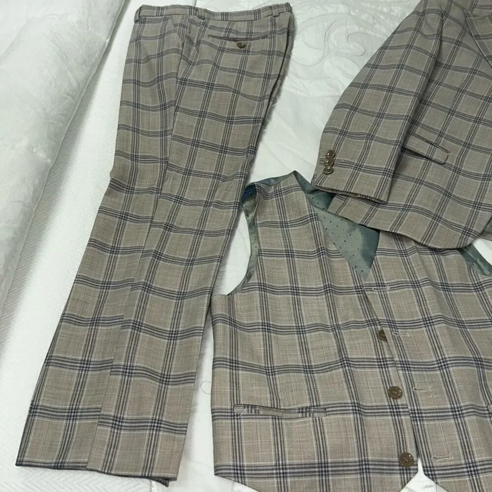 Romano luxury 3pc boys suit size 12
